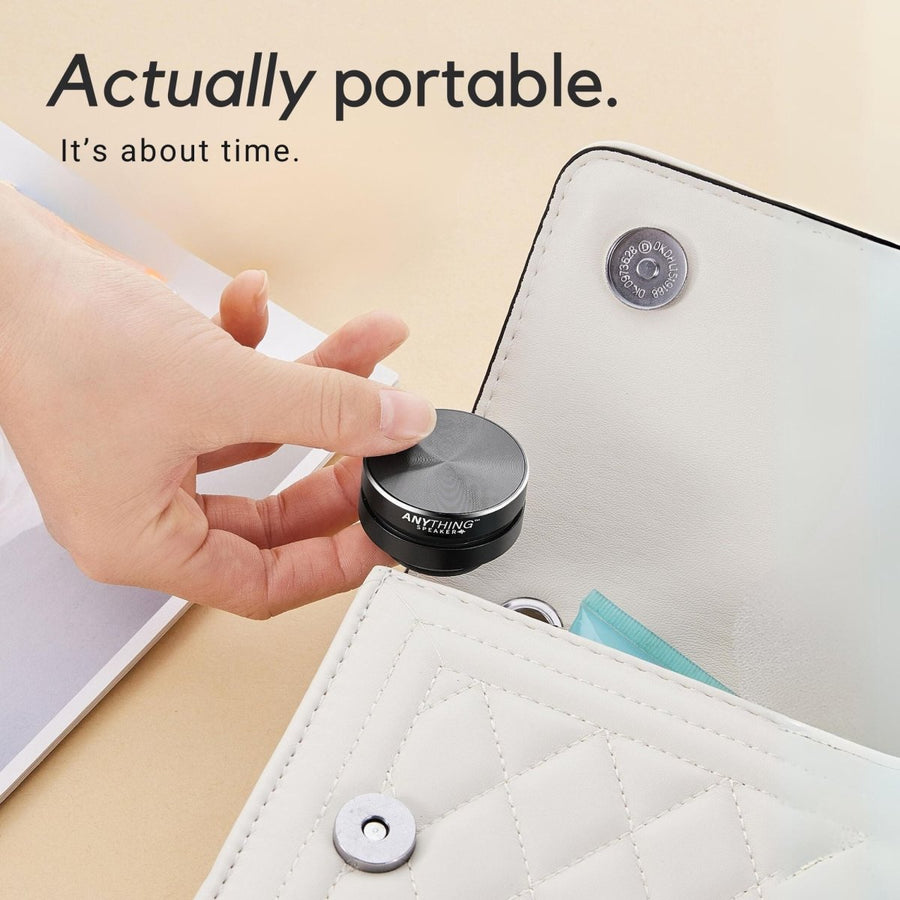 Portable conduction speaker